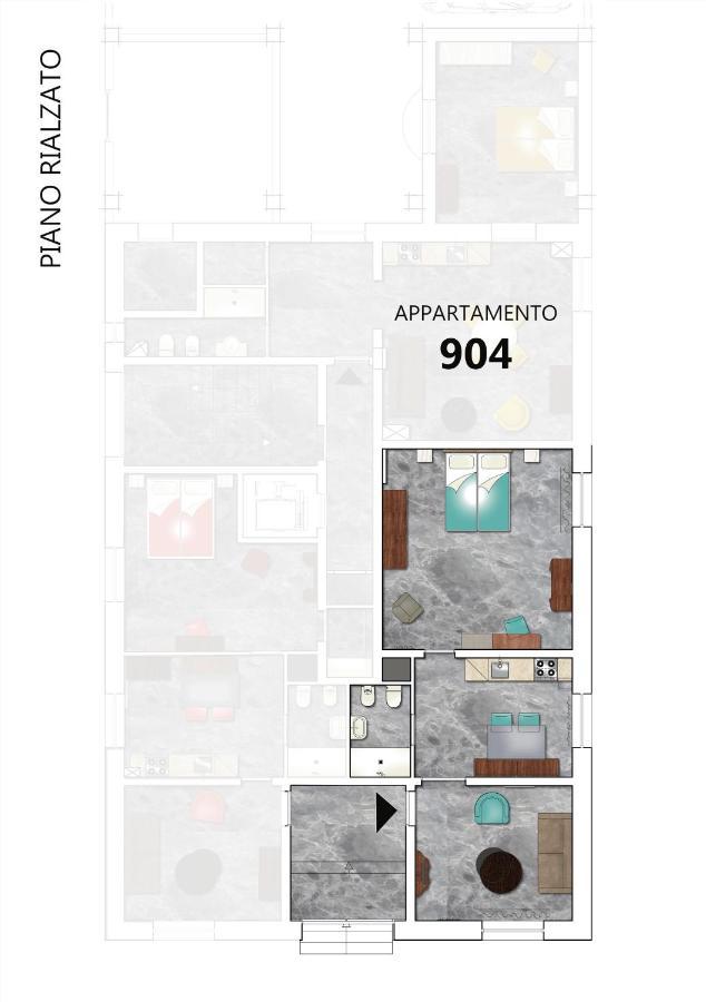 Palazzo Novecento Apartment Margherita Di Savoia Luaran gambar